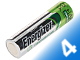 BATÉRIA AKU-AA-1300/E*P4 1.2 V HR6 AA ENERGIZER